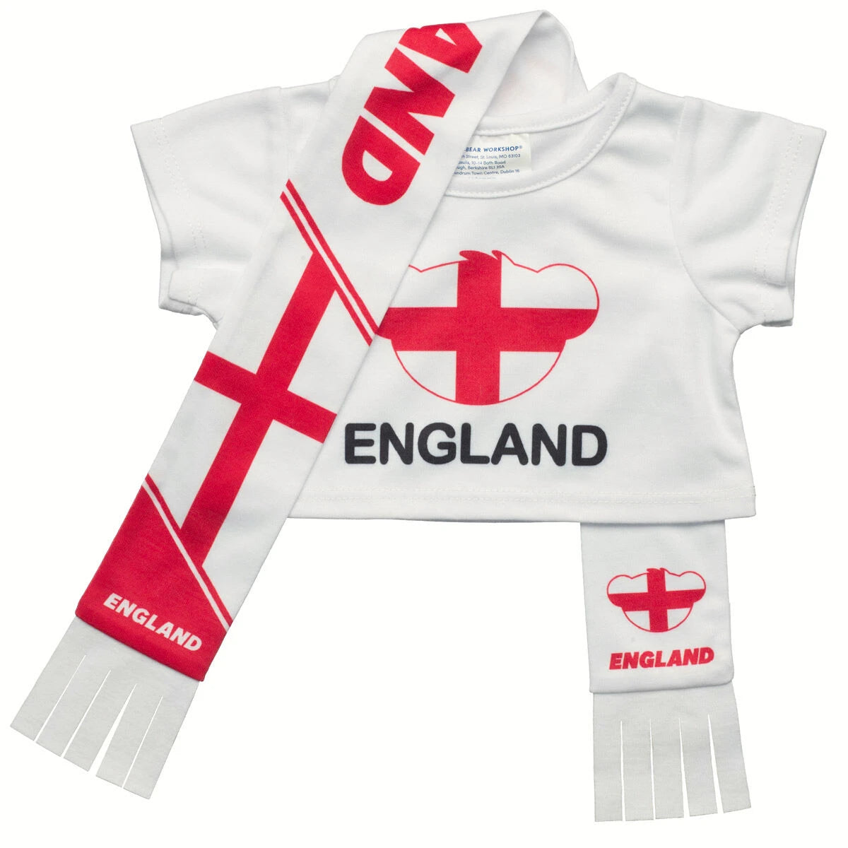 Let's Goal Bear England Gift Set | Build-A-Bear - US 9509