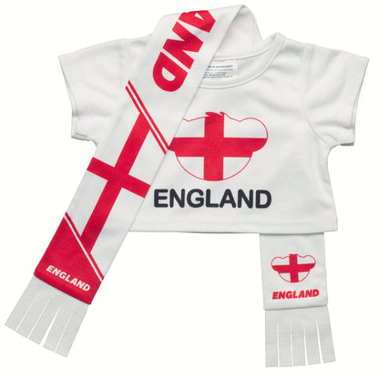 Let's Goal Bear England Gift Set | Build-A-Bear - US 2631