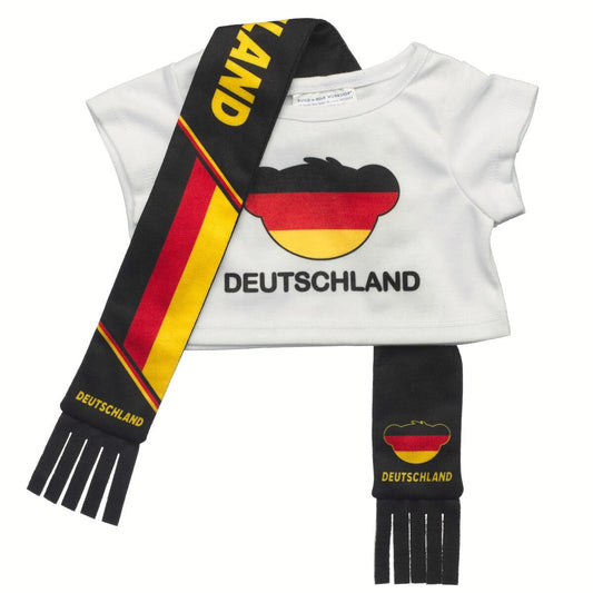 Germany Scarf &amp; T-Shirt Set | Build-A-Bear - US 5942