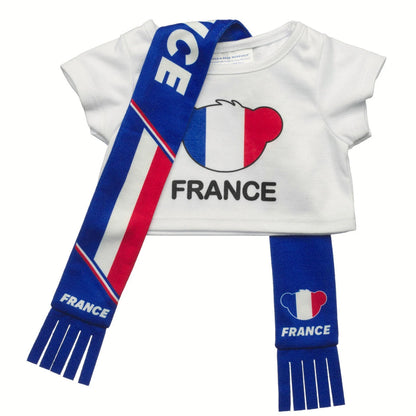 Let's Goal Bear France Gift Set | Build-A-Bear - US 5497