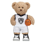 Brooklyn Nets Timeless Teddy Bear Basketball Gift Set | Build-A-Bear® - US 7885