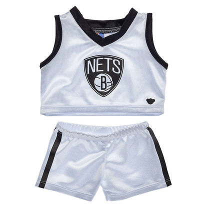 Brooklyn Nets Timeless Teddy Bear Basketball Gift Set | Build-A-Bear® - US 7885