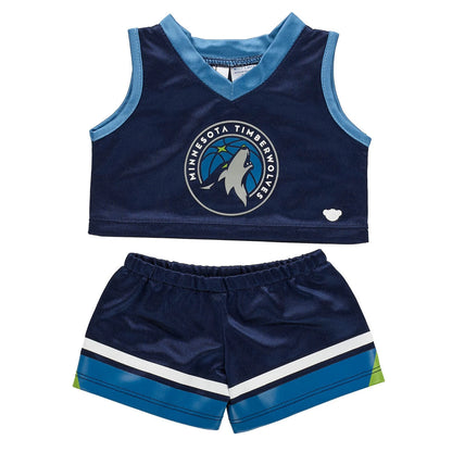 Minnesota Timberwolves Basketball Teddy bear Gift Set | Build-A-Bear® - US 0765