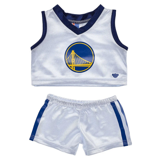 Golden State Warriors Uniform 2 pc. for Stuffed Animals | Build-A-Bear® - US 9045