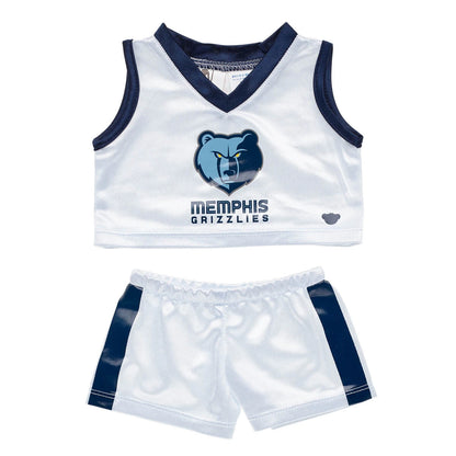 Memphis Grizzlies Uniform 2 pc. for Stuffed Animals | Build-A-Bear® - US 1335