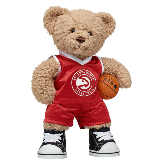Timeless Teddy Bear Atlanta Hawks Basketball Gift Set - US 9506