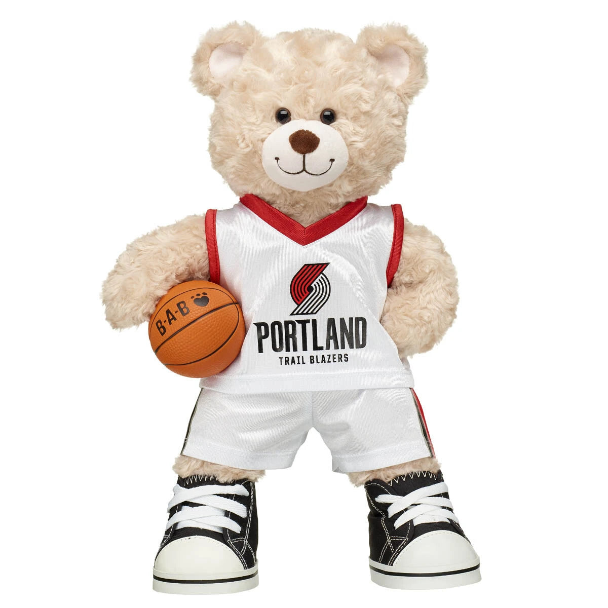 Happy Hugs Teddy Bear Portland Trail Blazers Basketball Gift Set - US 5949