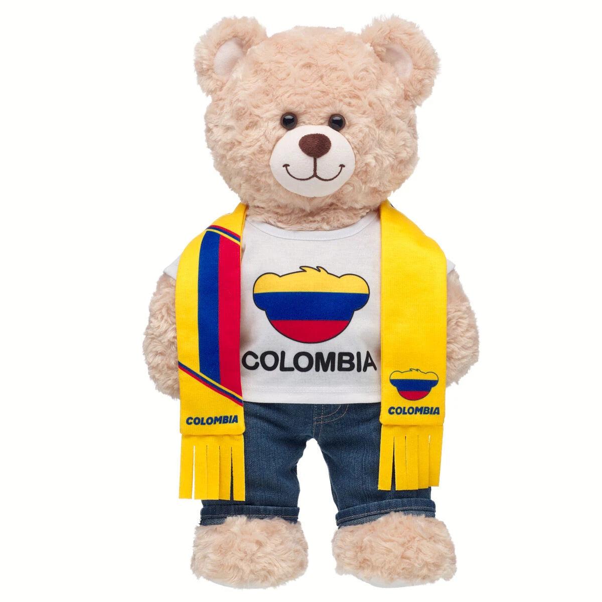 Colombia Scarf &amp; T-Shirt Set | Build-A-Bear - US 2383