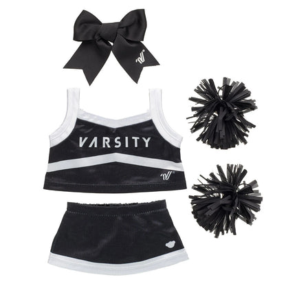 Online-Only Varsity Spirit Black Cheer Uniform | Build-A-Bear® - US 5402
