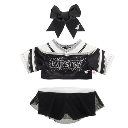 Varsity Spirit All-Star Black Cheer Uniform | Build-A-Bear® - US 9799