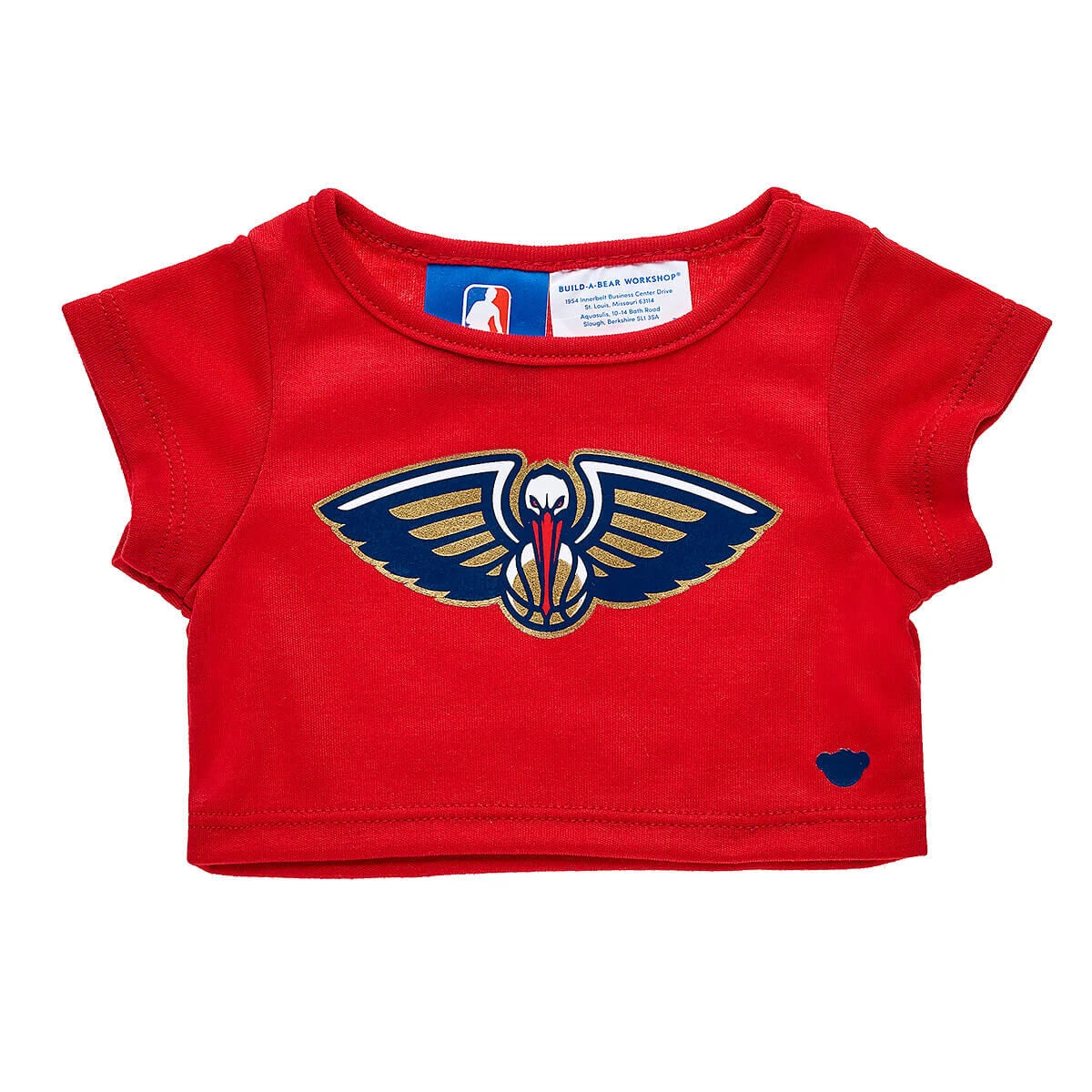 New Orleans Pelicans T-Shirt for Stuffed Animals | Build-A-Bear® - US 4528