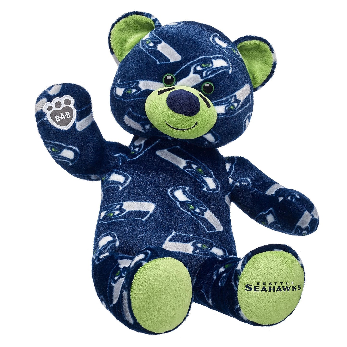 Seattle Seahawks Teddy Bear | Build-A-Bear® - US 0679