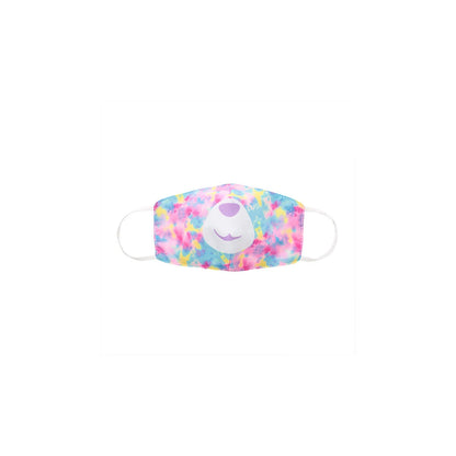 Child-Size Tie-Dye Bear Face Mask | Build-A-Bear® - US 0039