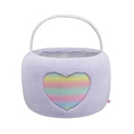 Purple Pastel Heart Easter Basket for Stuffed Animals | Build-A-Bear® - US 5583