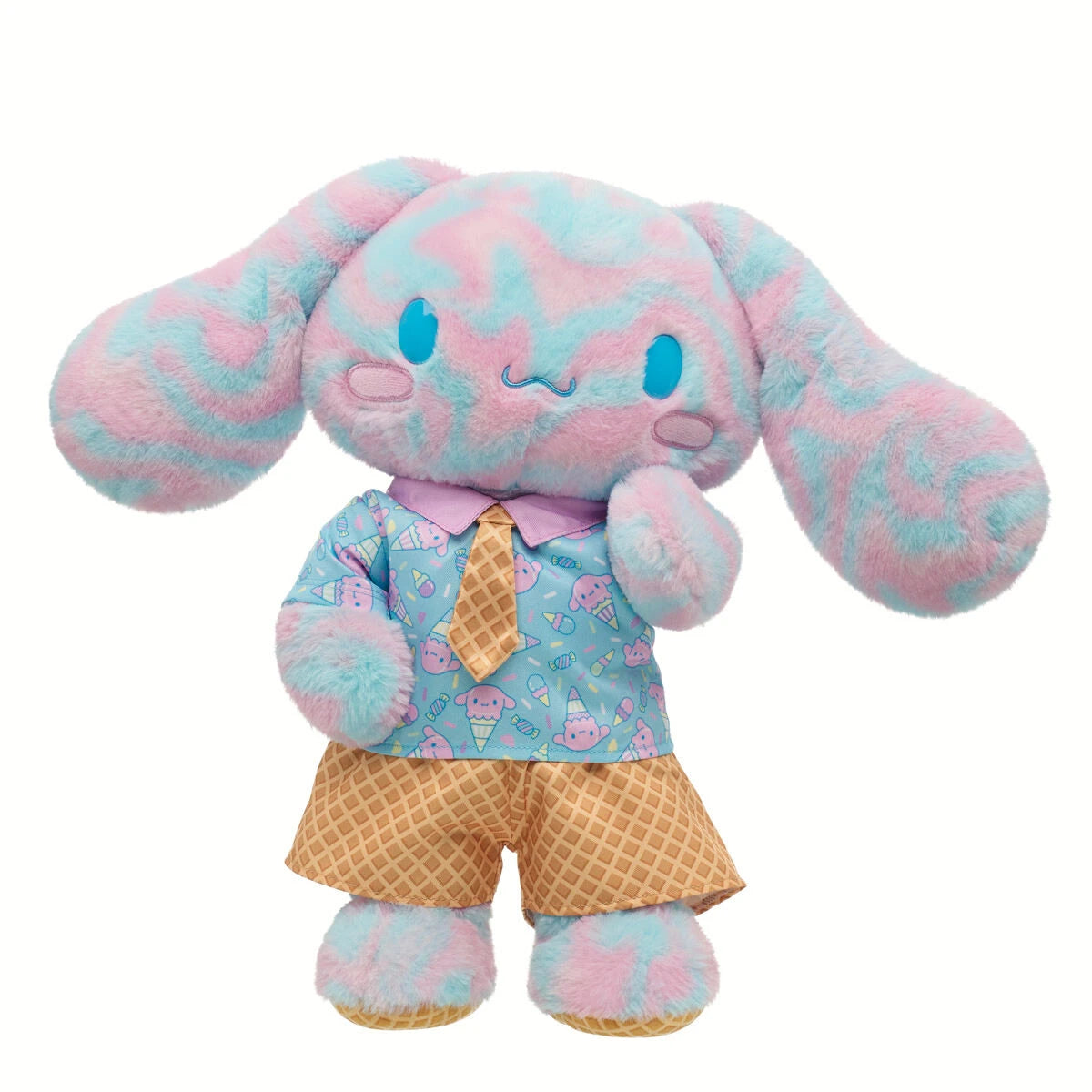 Sanrio Hello Kitty &amp; Friends Bubblegum Ice Cream Cinnamoroll Plush | Build-A-Bear - US 3546