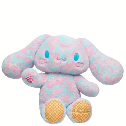 Sanrio Hello Kitty &amp; Friends Bubblegum Ice Cream Cinnamoroll Plush | Build-A-Bear - US 5087