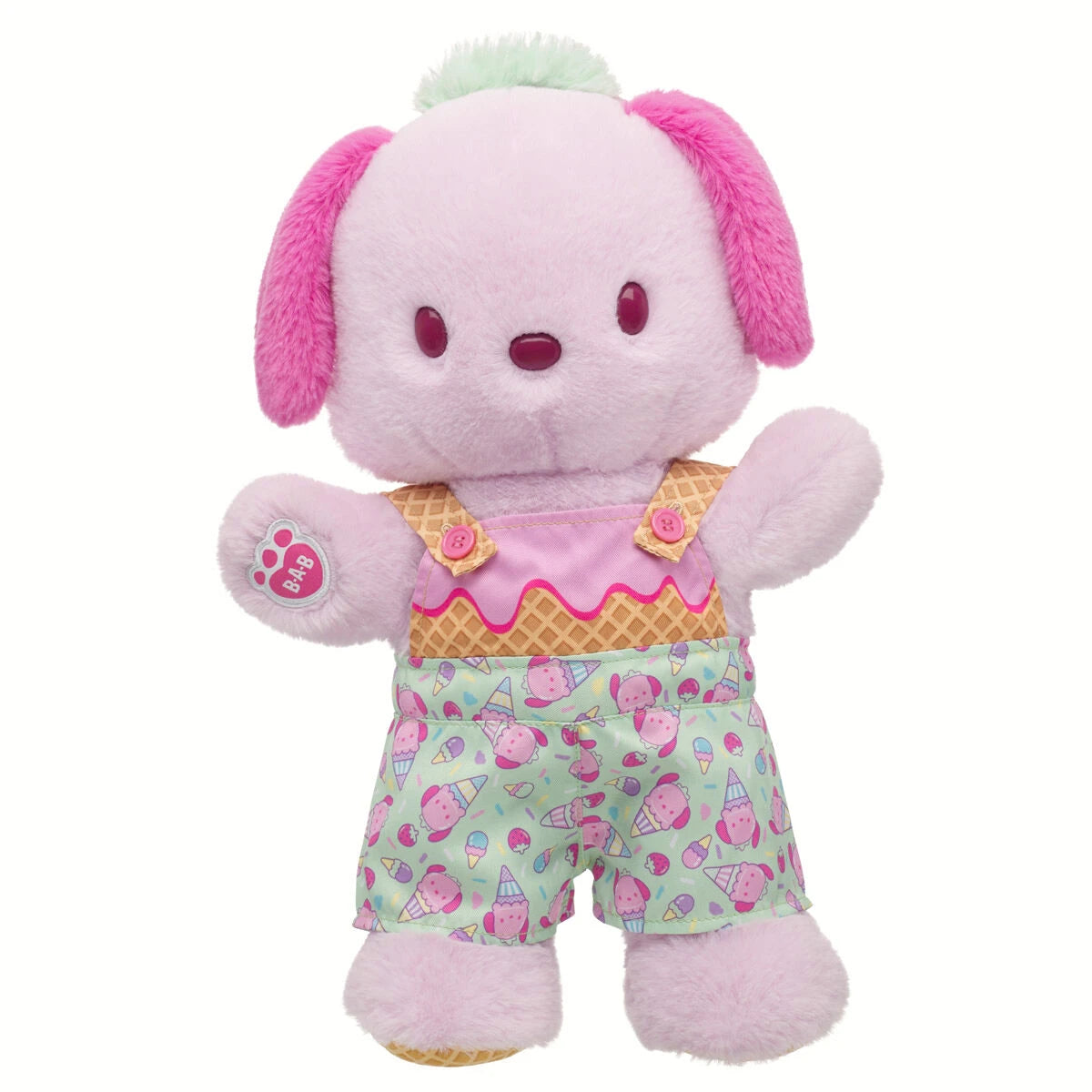 Sanrio Hello Kitty &amp; Friends Strawberry Ice Cream Pochacco Plush | Build-A-Bear - US 1363