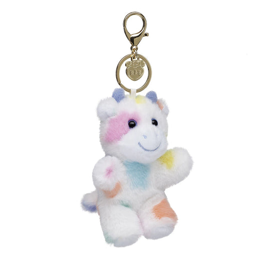 Colorful Splatter Cow Plush Bag Charm | Build-A-Bear - US 4768