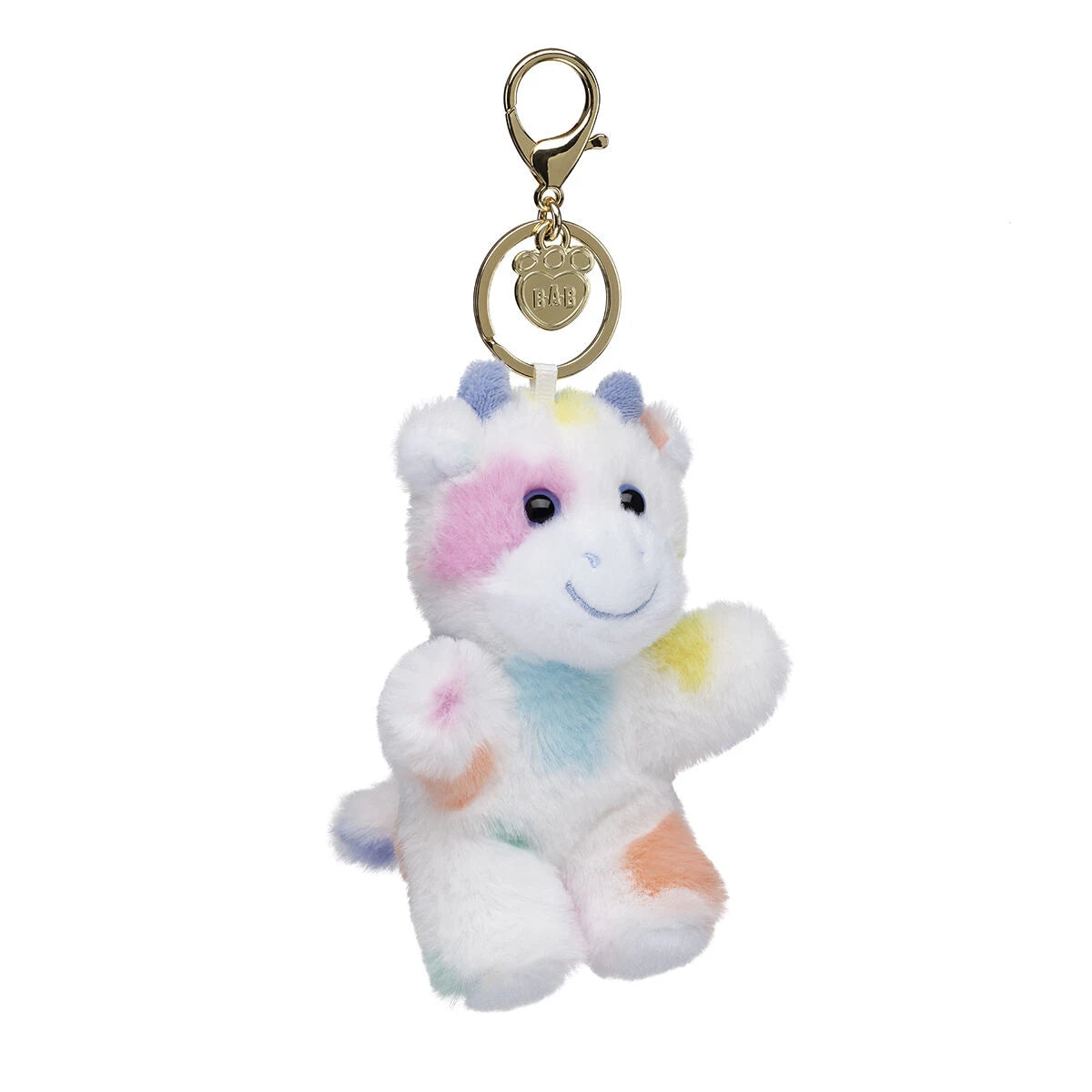 Colorful Splatter Cow Plush Bag Charm | Build-A-Bear - US 7423