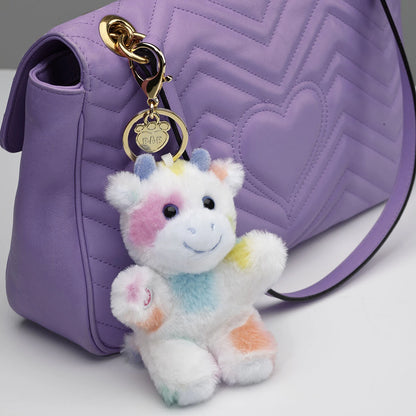 Colorful Splatter Cow Plush Bag Charm | Build-A-Bear - US 5750