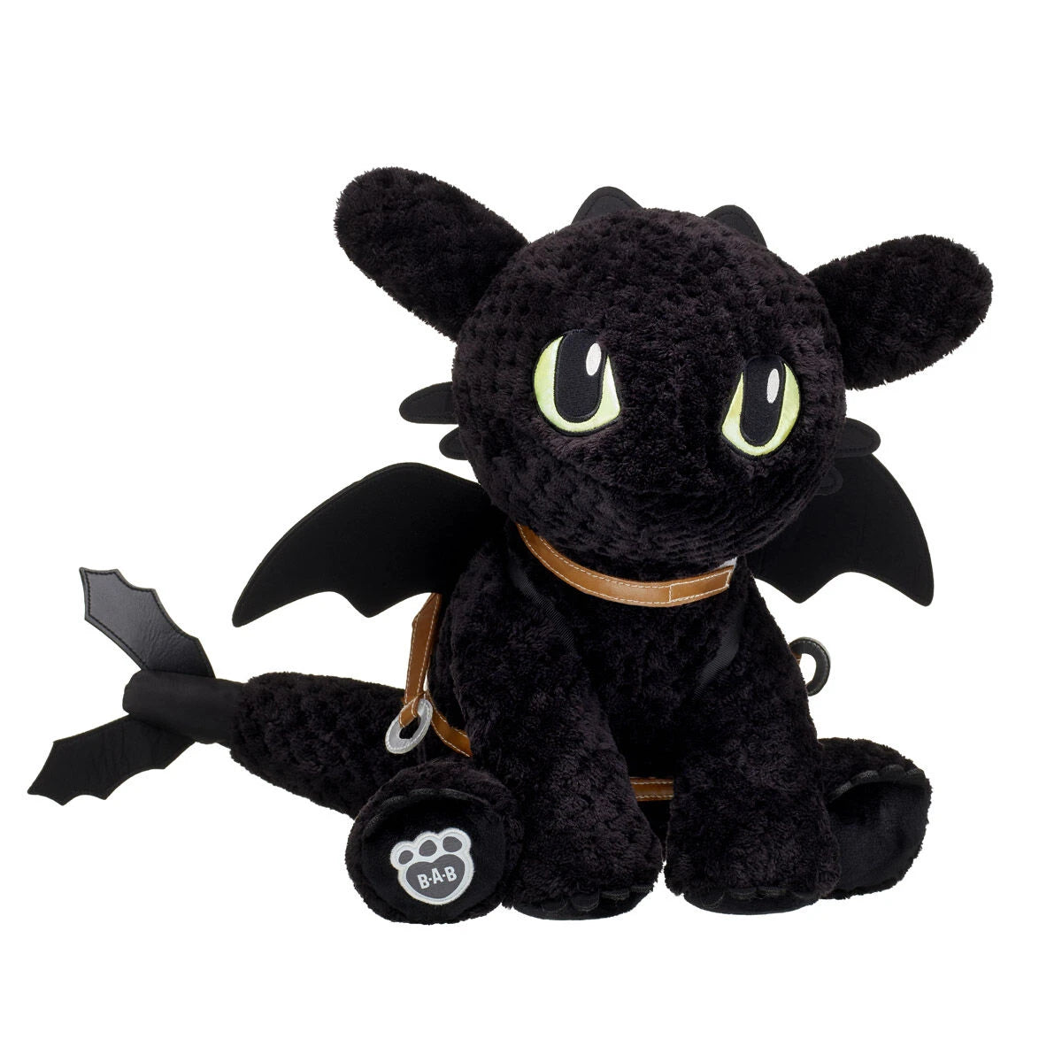 How to Train Your Dragon Toothless Plush &amp; Saddle | Build-A-Bear® - US 2056