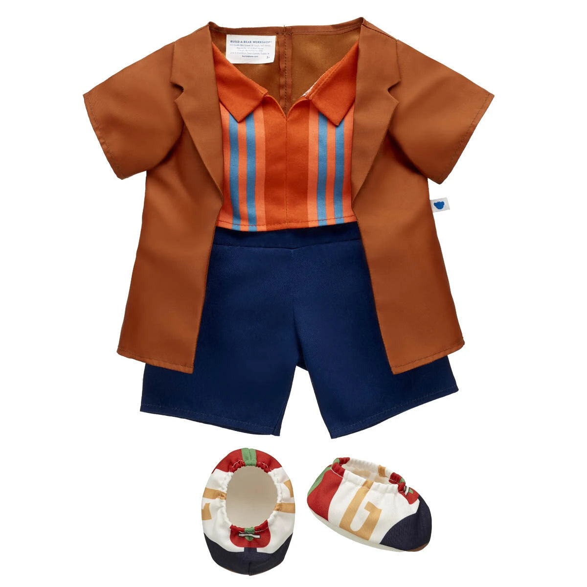 Doctor Who Fifteenth Doctor Costume &amp; Sonic Screwdriver Set | Build-A-Bear® - US 0802