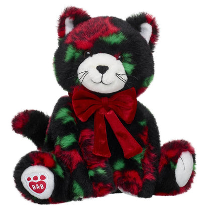 Red Rose Kitty Stuffed Animal w/ Red Velvet | Build-A-Bear - US 6817