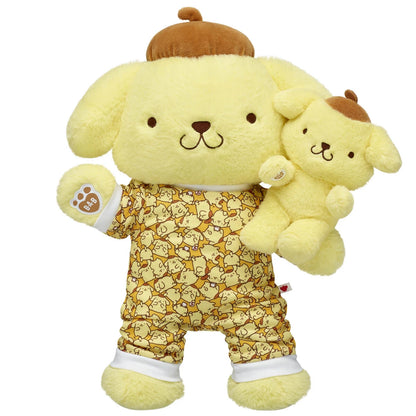 Sanrio® Pompompurin™ Plush with Mini Bean® | Build-A-Bear® - US 2291