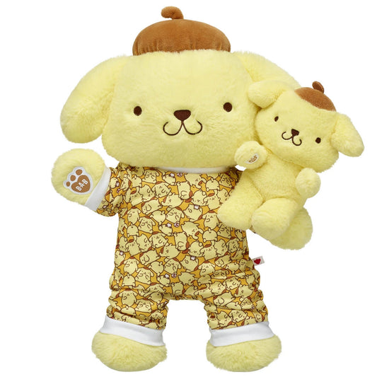 Sanrio® Pompompurin™ Plush with Mini Bean® | Build-A-Bear® - US 2291