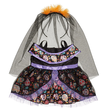 Día de los Muertos Cat Plush Dress Gift Set | Build-A-Bear® - US 4350
