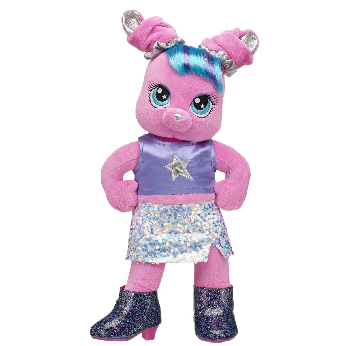 Honey Girls Risa Rabbit Sparkly Plush Toy Gift Set - US 5804