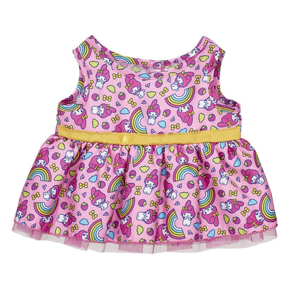 Sanrio Hello Kitty and Friends® My Melody™ Plush Gift Set with Rainbow Dress | Build-A-Bear® - US 4857