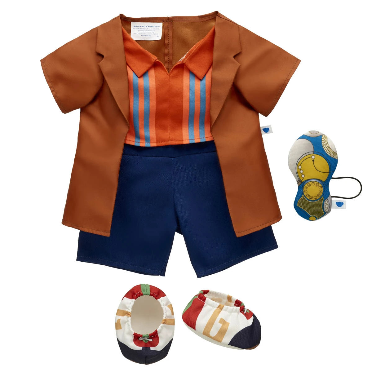 Doctor Who Fifteenth Doctor Costume &amp; Sonic Screwdriver Set | Build-A-Bear® - US 9950