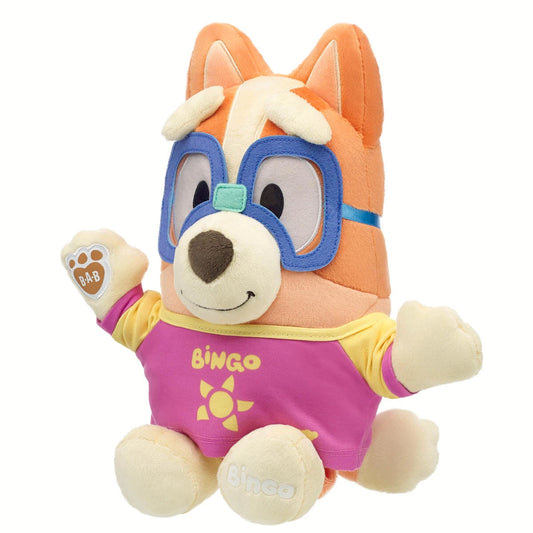 Bingo Plush w/ Swim Shirt &amp; Goggle Set | Build-A-Bear - US 2159