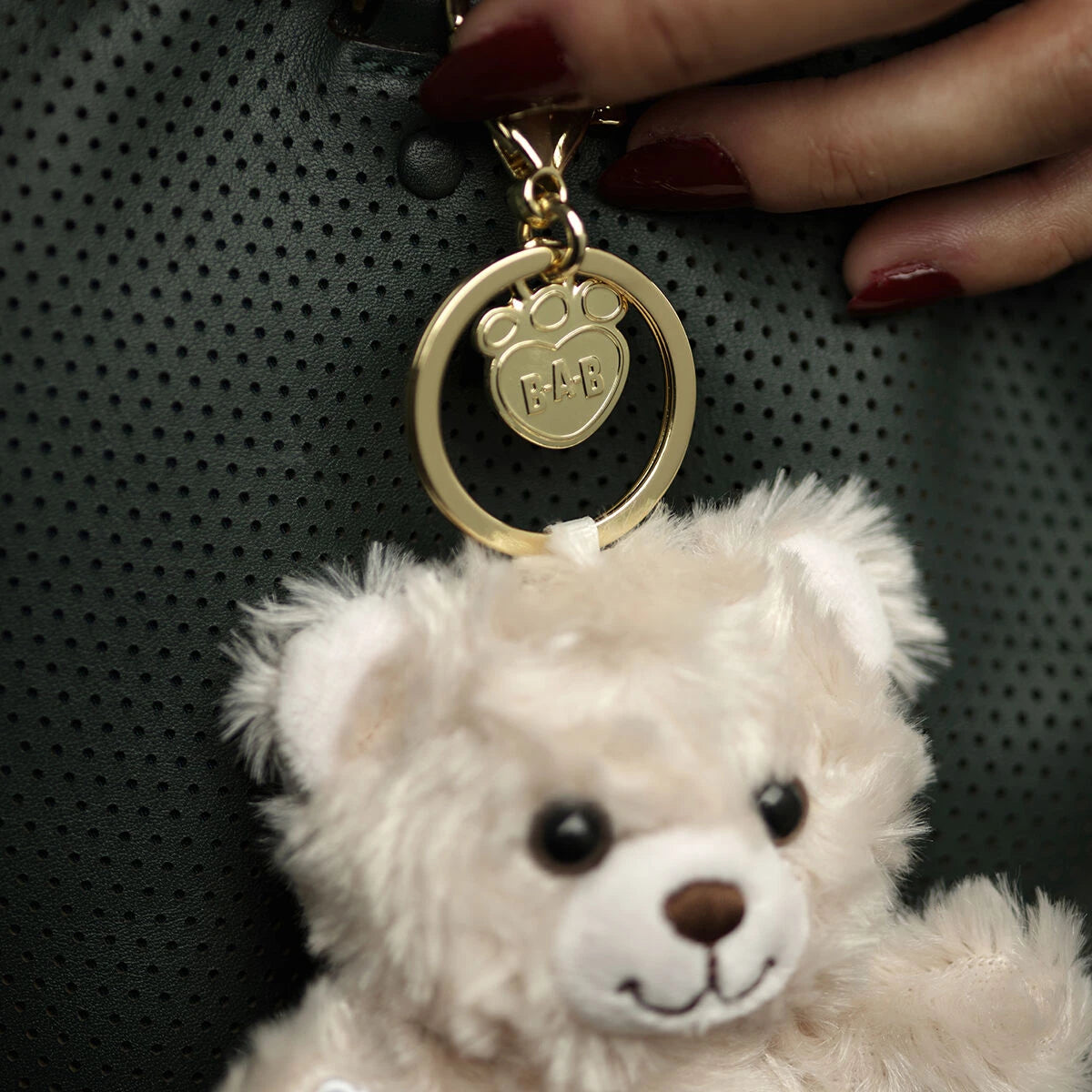 Happy Hugs Teddy Bear Bag Charm | Build-A-Bear - US 0860