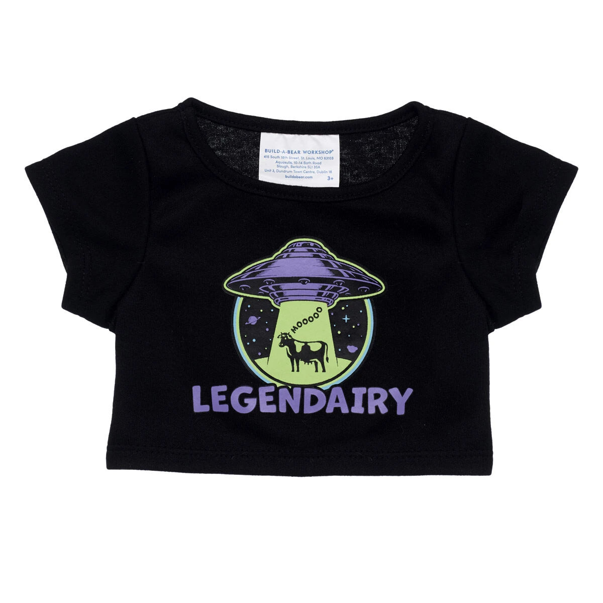 "Legendairy" Alien Cow T-Shirt | Build-A-Bear - US 4624