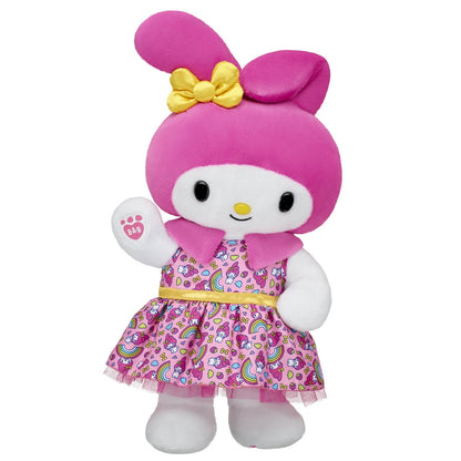 Sanrio Hello Kitty and Friends® My Melody™ Plush Gift Set with Rainbow Dress | Build-A-Bear® - US 4857