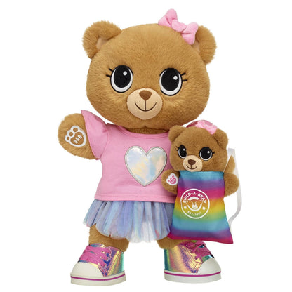 Bearnice Teddy Bear Mini Beans® &amp; Bear Carrier Set | Build-A-Bear® - US 4915