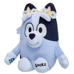 Socks Plush Puppy w/ Flower Crown | Build-A-Bear - US 2526