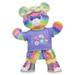 Rainbow Stripes Teddy Bear Gift Set | Build-A-Bear - US 4807