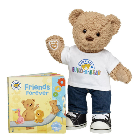 Timeless Teddy Bear "Friends Forever" Book Set | Build-A-Bear® - US 5231