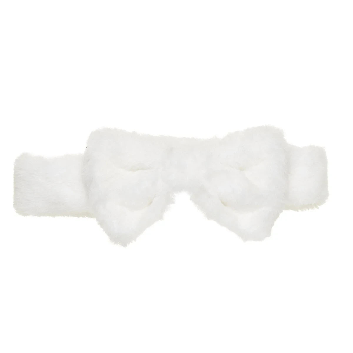 White Plush Bow Headwrap for Plush Toys | Build-A-Bear® - US 9385