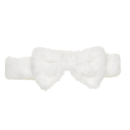 White Plush Bow Headwrap for Plush Toys | Build-A-Bear® - US 9385