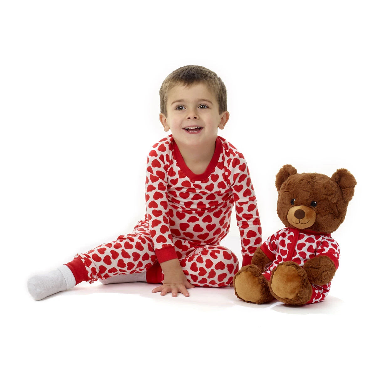 Build-A-Bear Pajama Shop™ Red Hearts PJ Top - Toddler and Youth - US 0787