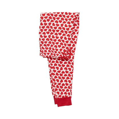 Build-A-Bear Pajama Shop™ Red Hearts PJ Pants - Adult - US 1385