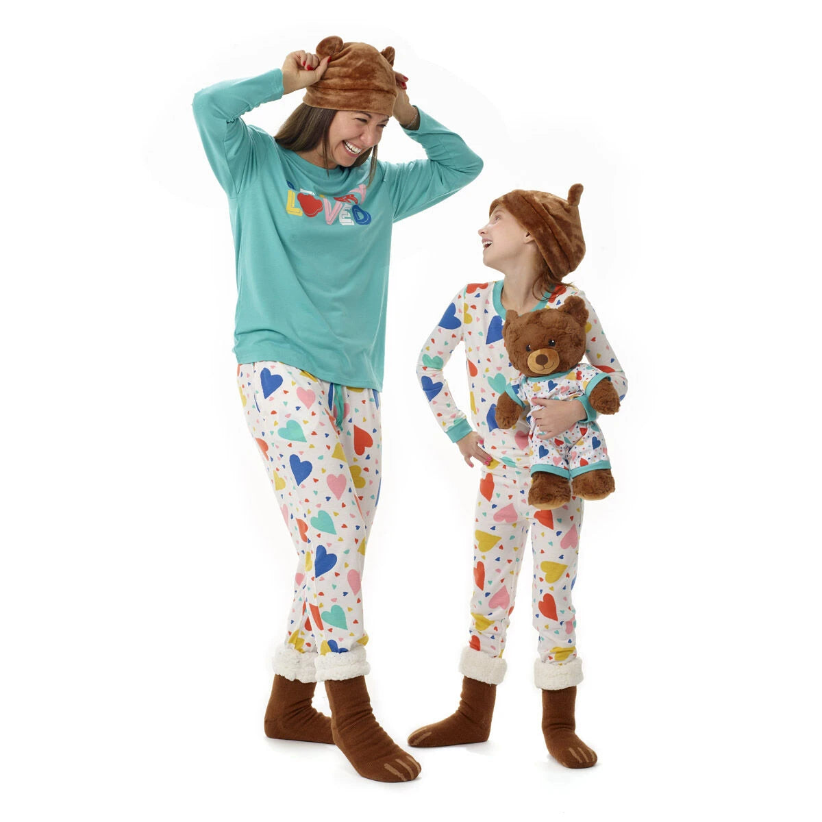 Build-A-Bear Pajama Shop™ Colorful Hearts PJ Top - Toddler and Youth - US 2949