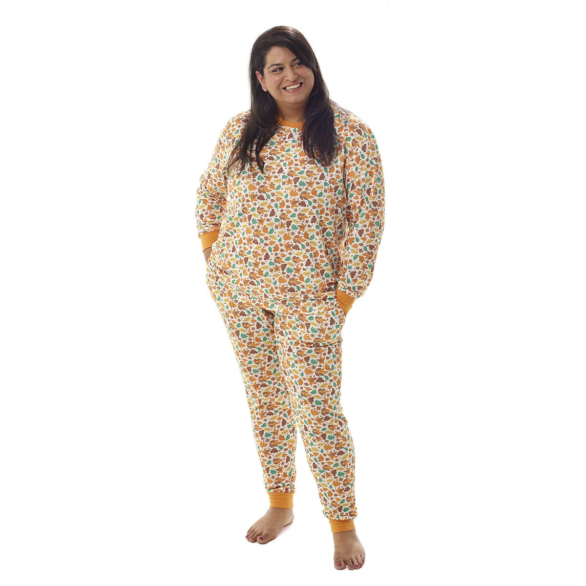 Build-A-Bear Pajama Shop™ Fall Print Pants - Adult - US 0488