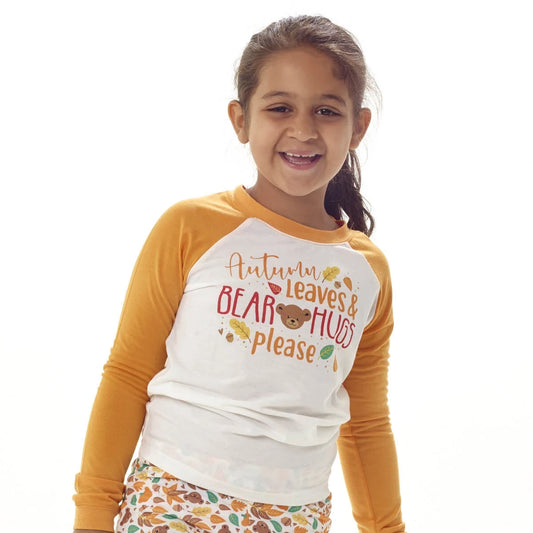 Build-A-Bear Pajama Shop™ Autumn Leaves Top - Toddler &amp; Youth - US 8263
