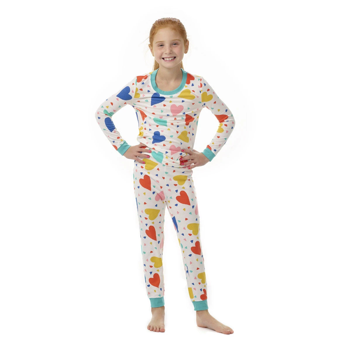 Build-A-Bear Pajama Shop™ Colorful Hearts PJ Pants - Toddler and Youth - US 3220