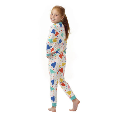 Build-A-Bear Pajama Shop™ Colorful Hearts PJ Pants - Toddler and Youth - US 7339